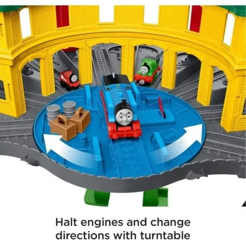 Fisher-Price Thomas & Friends Super Station Train Vehicle Playset NEW IN BOX!
